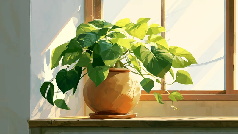 南西の部屋に置く観葉植物|土の五行を補うテラコッタ鉢の緑