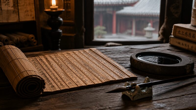 算命学の起源とされる古代中国の道教・帝王学のイメージ